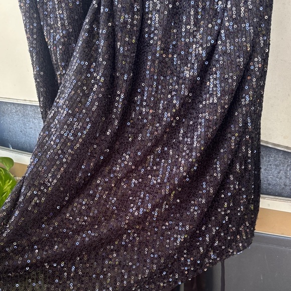 MARBLE Black Sequin Cardigan - Picture 7 of 8